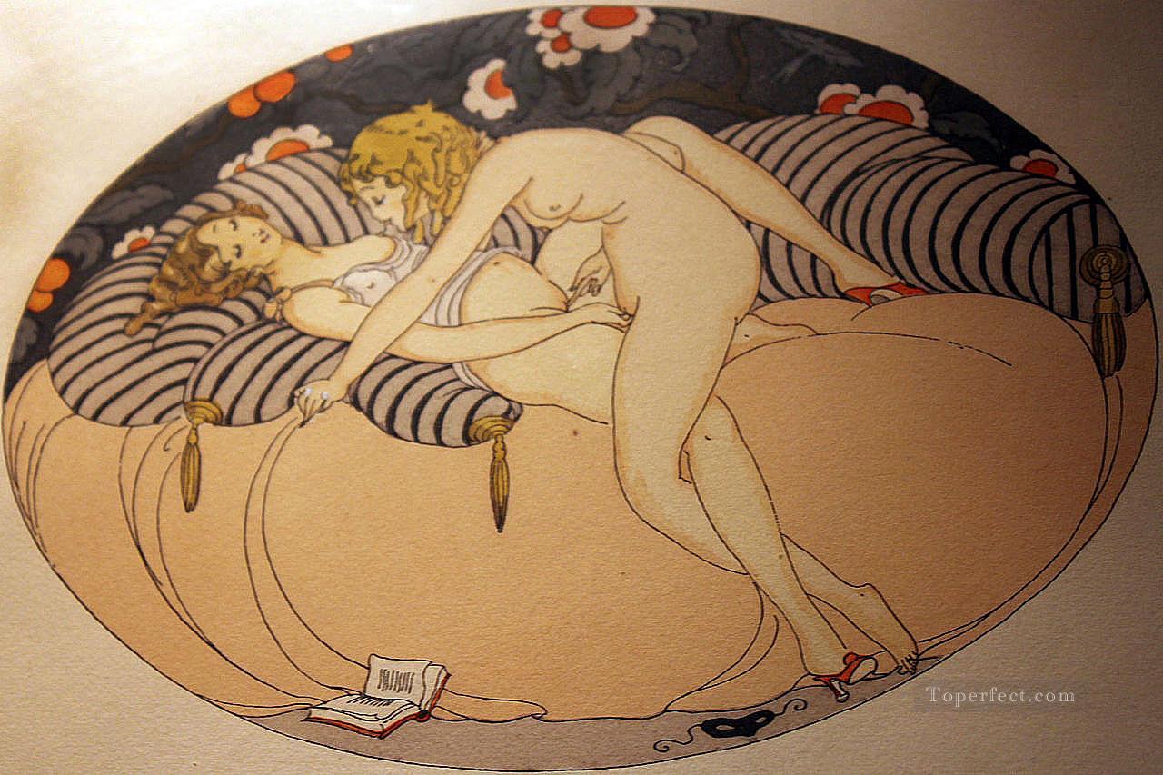 Lesbian Sex Gerda Wegener Erotic Adult Oil Paintings